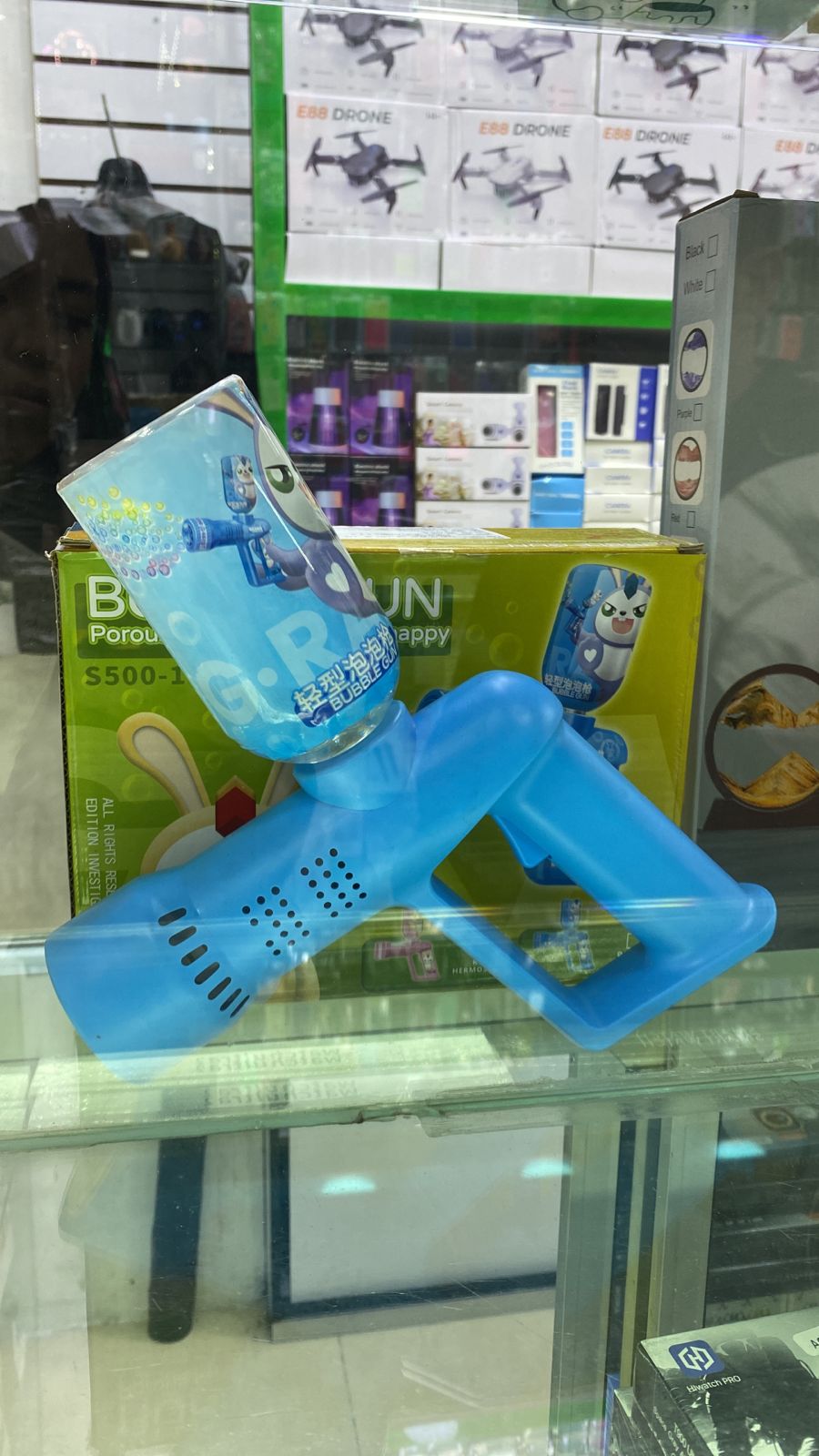 Pistola burbujas Recargable